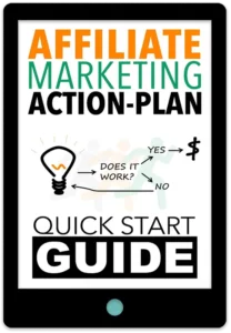 Affiliate Marketing Action Plan Quick Start Guide Cover