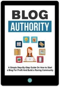 Blog Authority E-Book Cover