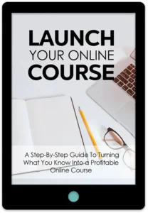 Launch Your Online Course E-Book Cover