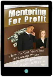 Mentoring For Profit E-Book Cover
