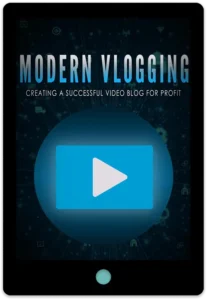 Modern Vlogging E-Book Cover