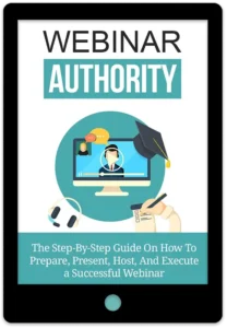 Webinar Authority E-Book Cover