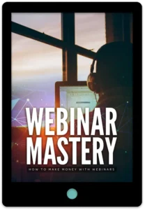 Webinar Mastery E-Book Cover