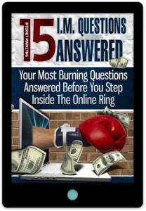 15 Internet Marketing Questions Answered E-Book Cover