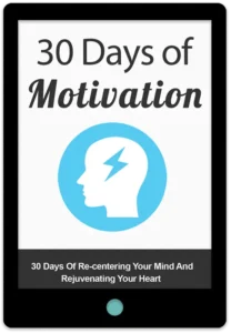30 Days Of Motivation E-Book Cover