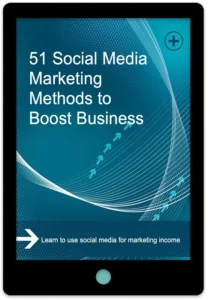 51 Social Media Marketing Methods To Boost Business E-Book Cover