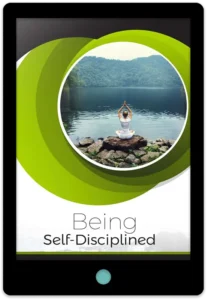 Being Self-Disciplined E-Book Cover