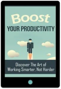 Boost Your Productivity E-Book Cover