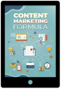 Content Marketing Formula E-Book Cover