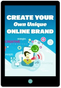 Create Your Own Unique Online Brand E-Book Cover