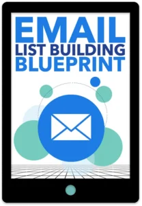 Email List Building Blueprint E-Book Cover
