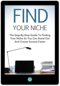 Find Your Niche E-Book Cover