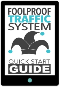 Foolproof Traffic System Quick Start Guide Cover