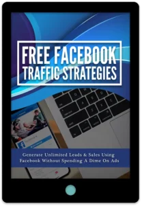 Free Facebook Traffic Strategies E-Book Cover