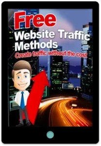 Free Website Traffic Methods E-Book Cover