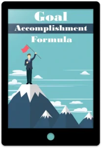 Goal Accomplishment Formula E-Book Cover