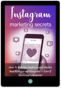 Instagram Marketing Secrets E-Book Cover