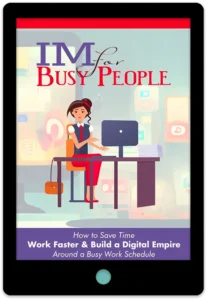 Internet Marketing For Busy People E-Book Cover