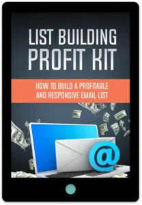 List Building Profit Kit E-Book Cover