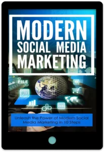 Modern Social Media Marketing E-Book Cover