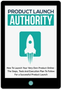 Product Launch Authority E-Book Cover