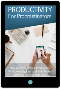 Productivity For Procrastinators E-Book Cover
