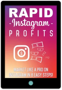 Rapid Instagram Profits E-Book Cover