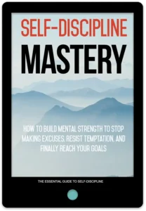 Self-Discipline Mastery E-Book Cover