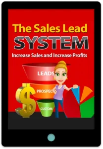 The Sales Lead System E-Book Cover