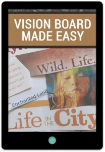 Vision Board Made Easy E-Book Cover