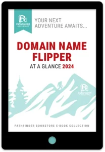 Domain Name Flipper At A Glance 2024 E-Book Collection Cover