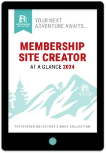 Membership Site Creator- At A Glance 2024 E-Book Collection Cover
